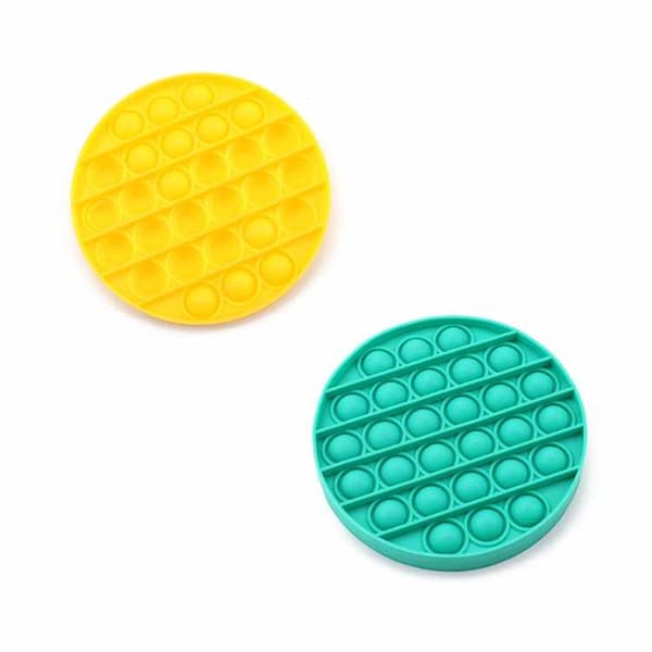 Leksaker Pop it Fidget Multifärg Gul