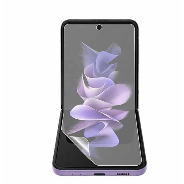 Samsung Galaxy Z Flip 3 - Pehmeä suojakalvo yksiosainen