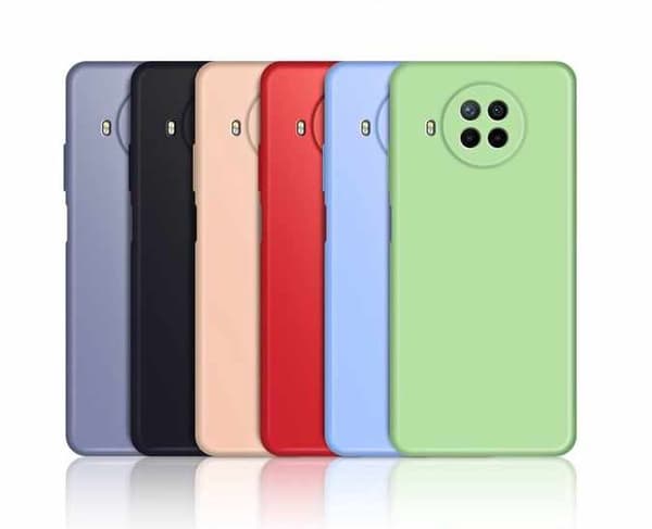 Xiaomi Mi 10T Lite - Silicone Case Microfiber Lila