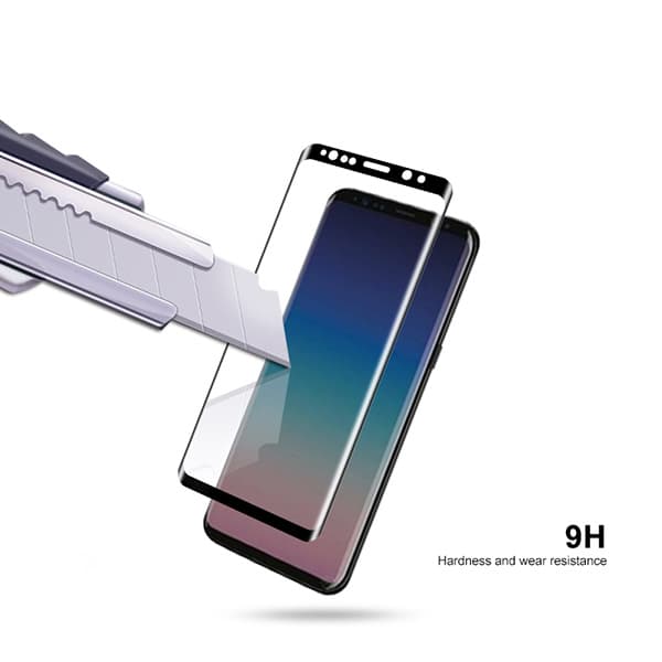Samsung Galaxy S9 plus Böjt skärmsskydd i härdat glas