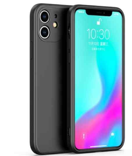 iPhone 12 Mini Mikrofiber silikonskal Röd