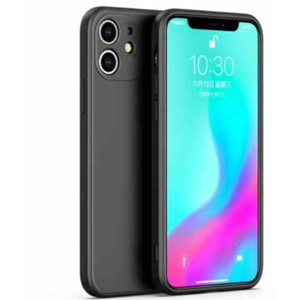 iPhone 12 Mini Mikrofiber silikonskal Rosa