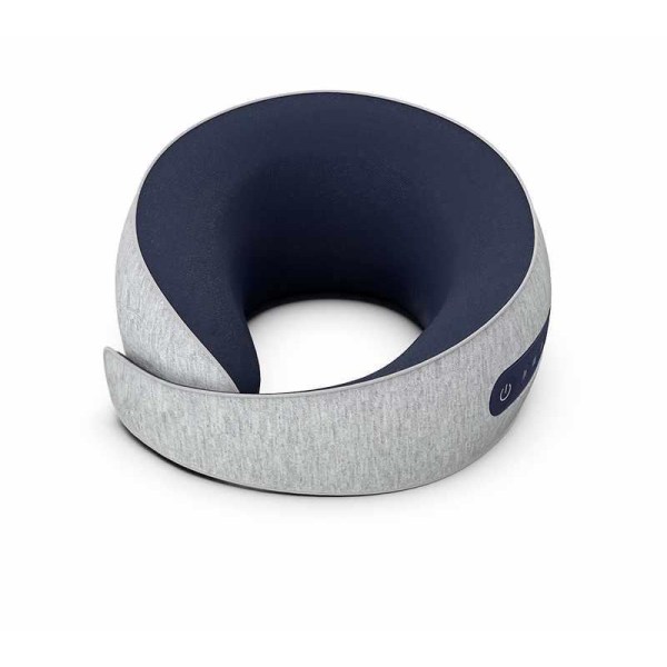 U-shaped Shapable Massage Pillow Blue/Grey