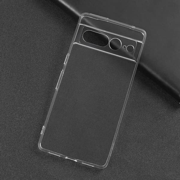 Google Pixel 7 Pro Shell & Square Finger Holder - Suojaa ja mukavuutta - Hopea