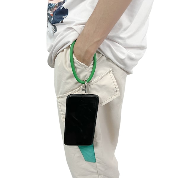 Matkapuhelimen pidike - Ring Strap Vit