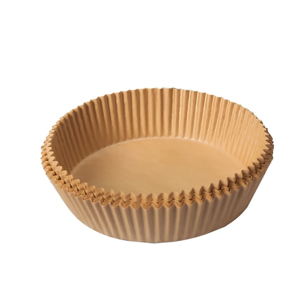 Air Fryer Paper - Brun 100-pak 16 cm 20 cm