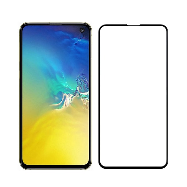 Samsung Galaxy S10e - Heltäckande Härdat Skyddsglas