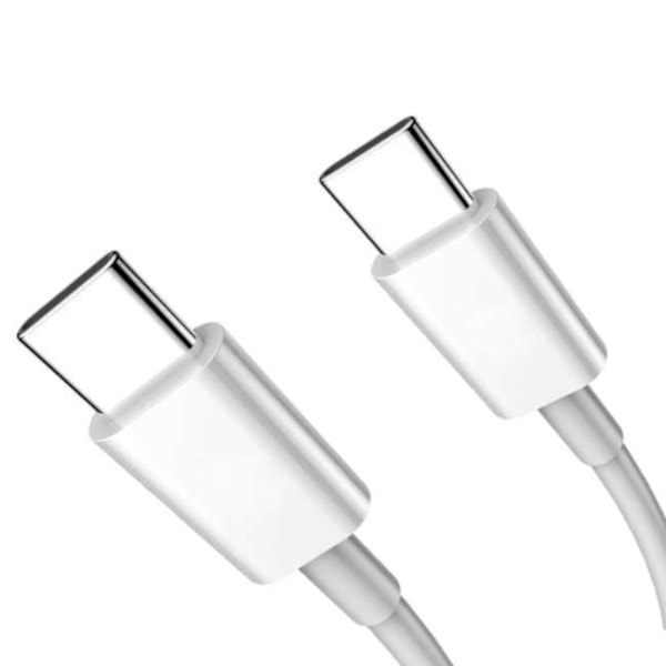 Kaapelin pidennys - USB-C Double 1 m Vit