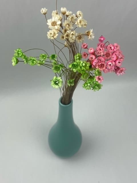 Torkad Blombukett - 60 Stjälkar Gul