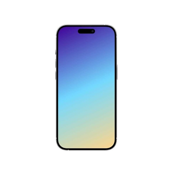 iPhone 14 Pro - gennemsigtigt etui med dobbelt kortspor + fuldt hærdet beskyttelsesglas