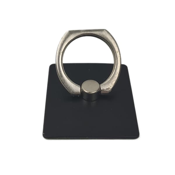 iPhone 15 Pro Shell &Square Finger Holder - Suojaa ja mukavuutta - Musta