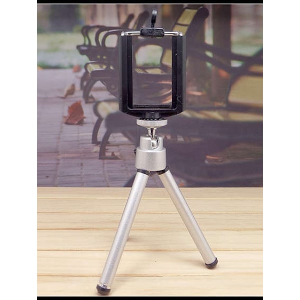 Bordsstativ -  Kamera/Mobil Silver