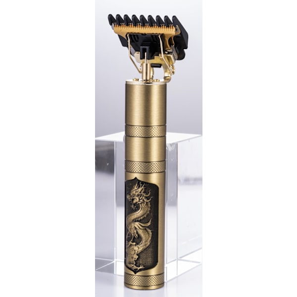 Hår- og skægtrimmer Deluxe-sæt + gratis barberforklæde - Drake