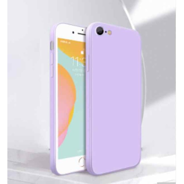 iPhone 7 / 8 / SE Mikrofiber silikonskal  Rosa