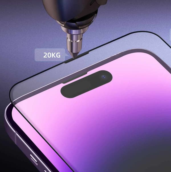 iPhone 16 Pro - Heltäckande Härdat Skyddsglas