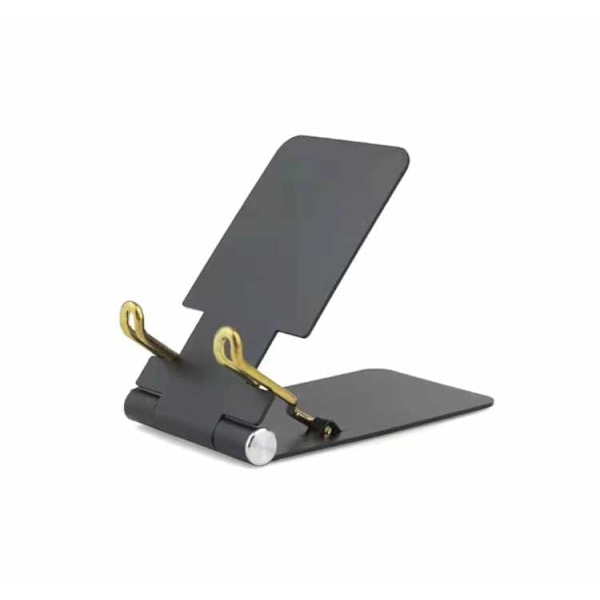 Vikbart Mobilställ - Aluminium Minimalism Guld