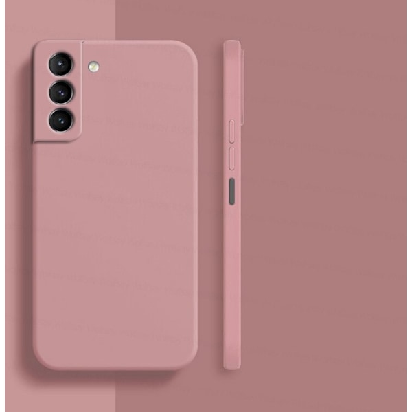 Samsung Galaxy S21 Plus Case - Microfiber Silicone Svart