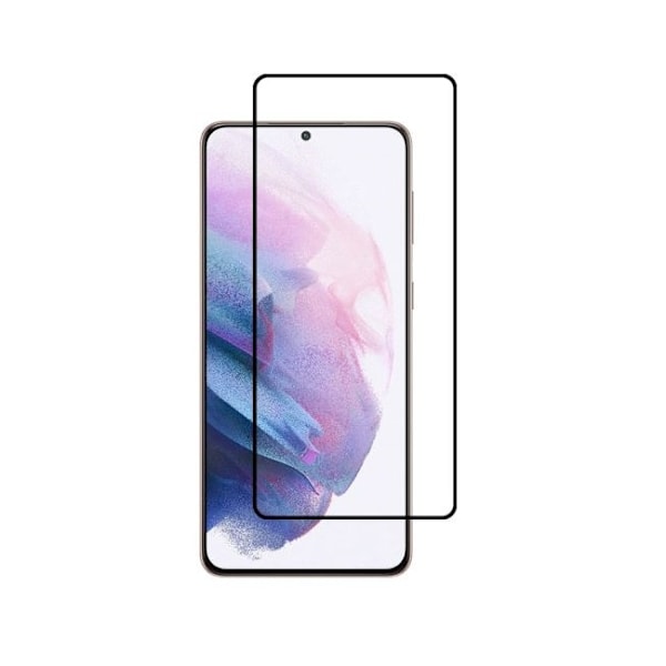 Samsung Galaxy S21 Plus - Transparent Skal + Heltäckande Härdat Skyddsglas