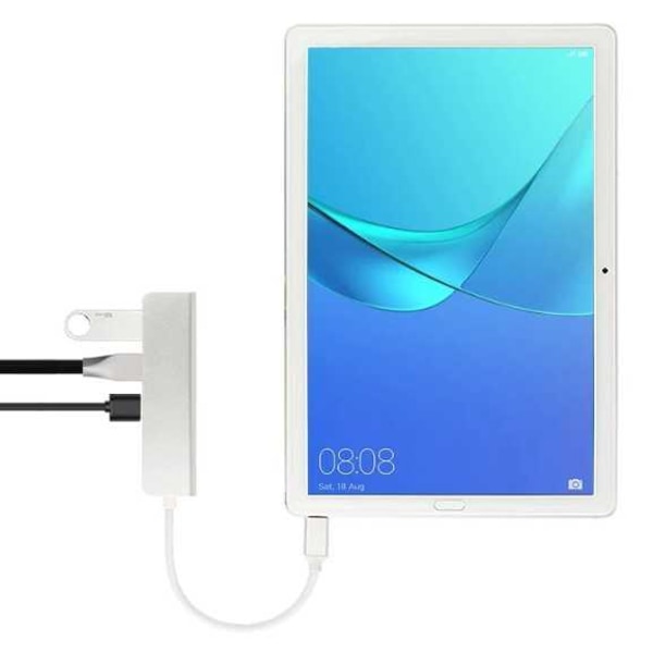 USB Type-C ja 5-in-1 USB Hub & kortinlukija