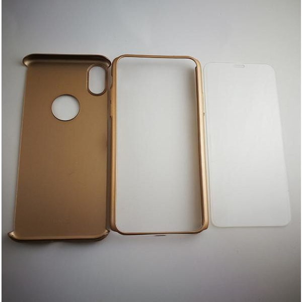 iPhone X / iPhone XS Shell - PC-muovi Rosa metallic