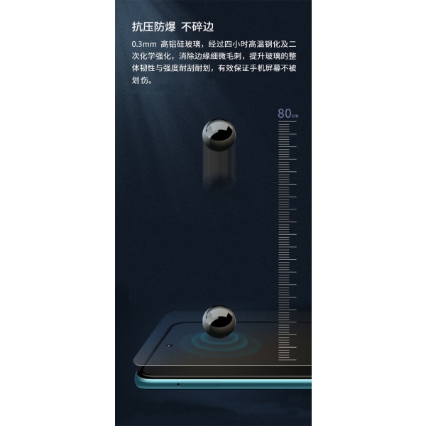 Xiaomi Redmi Note 11 Pro, 10 Pro, 10 Pro Max, 9 Pro - Härdat Sky