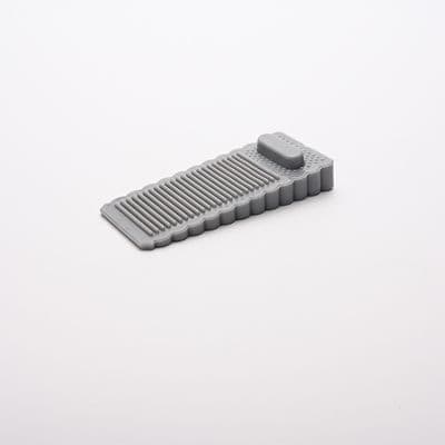 Oven pysäytin/ovikiila 2-pack Grå