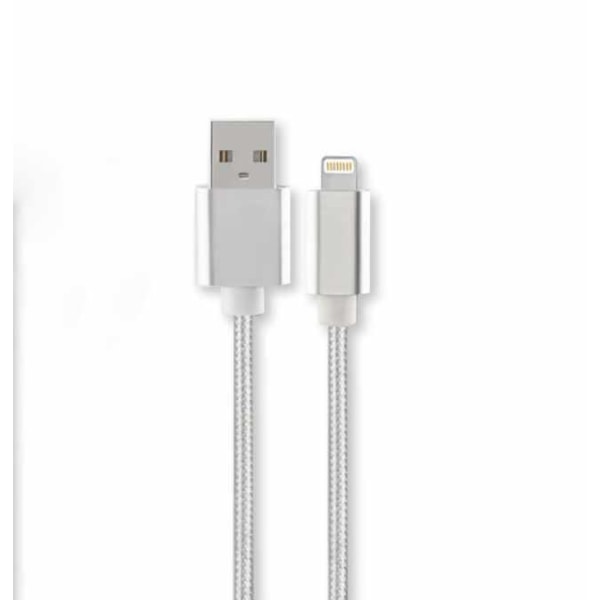 Laddkabel - USB-A till Lightning Silver