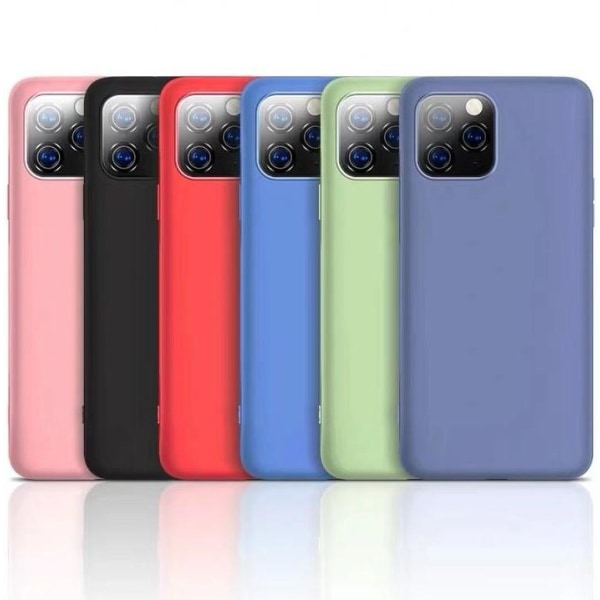 iPhone 11 Pro Case - Microfiber Silicone Lila