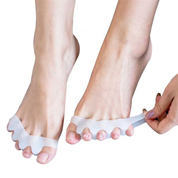 Hallux Valgus - viisi varvasta pitkä White