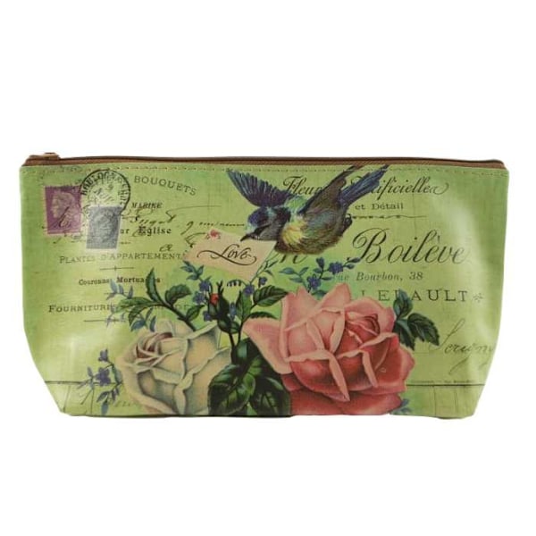 Make-up case with zipper Multiple motives blomma