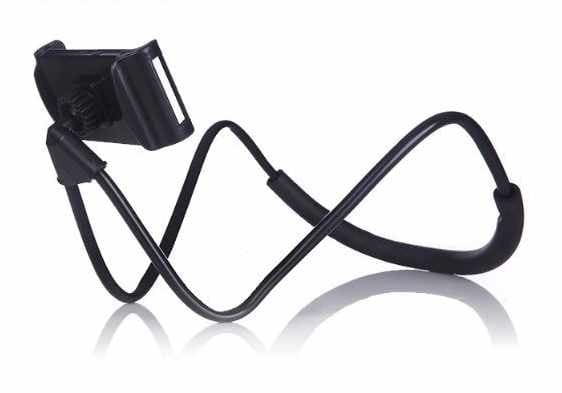 Matkapuhelimen pidike - Mouldable Extra Long Svart