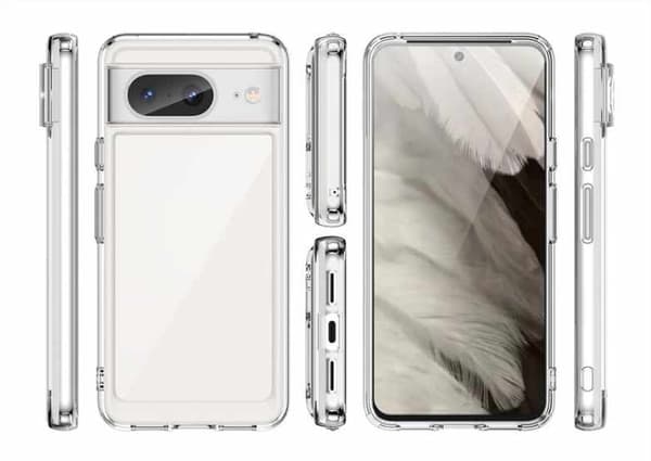 Google Pixel 7 Shell & Square Finger Holder - Suojaa ja mukavuutta - Musta