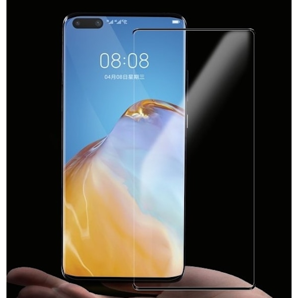 Huawei P40 Pro - Fuldt hærdet skærmbeskyttelse Vit