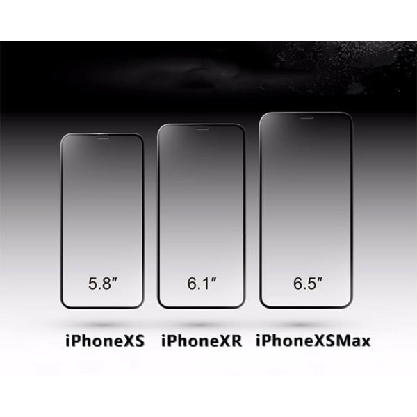 iPhone 11 Pro / iPhone X / iPhone XS - Heltäckande Härdat Skyddsglas