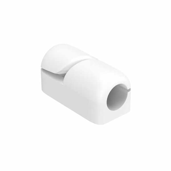 4-pack - Kaapelipidikkeen liima - Yksi kaapeli Vit
