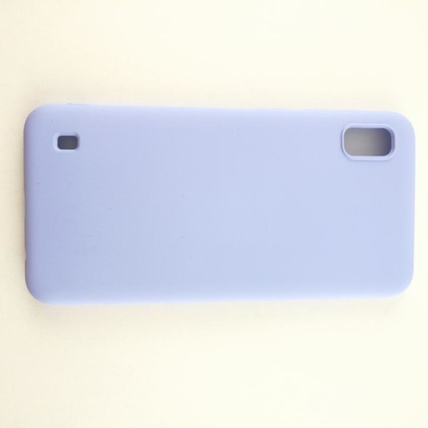 Samsung Galaxy A10 case - silikoni-mikrokuitu Blå