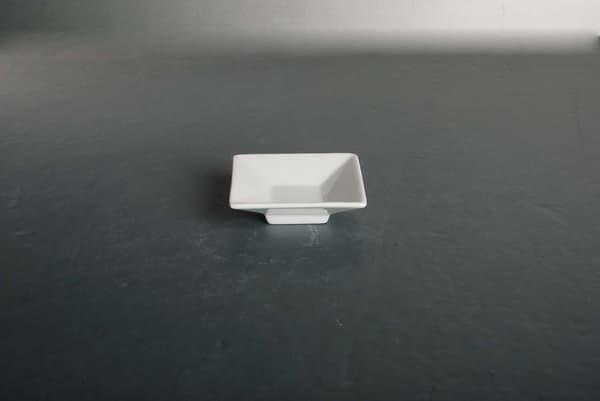 Mini Porslins Skål Dipp - Liten Traditionell - 24 pack Vit