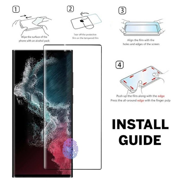 Samsung Galaxy S22 Ultra - Tempered Screen Protector