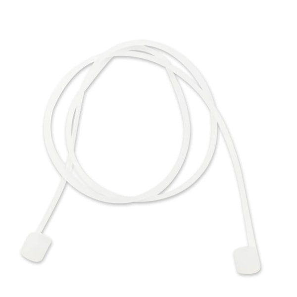 Hörlurar/BlueTooth Headsetfodral + Silikonsnöre Svart