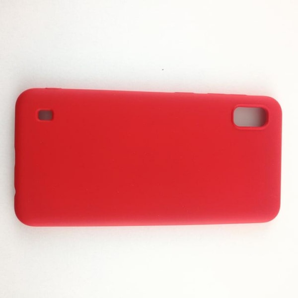 Samsung Galaxy A10 etui - Silikone mikrofiber Röd