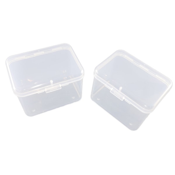 Plastlåda för förvaring - 2 pack
