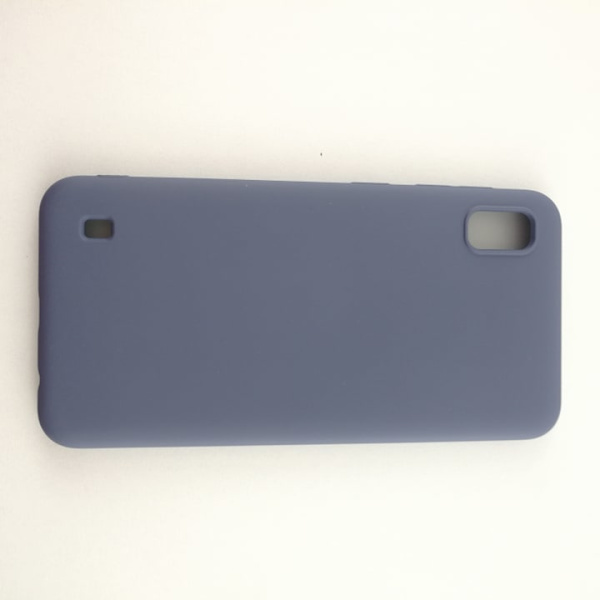 Samsung A10 silikon mikrofiber skal / skydd grå