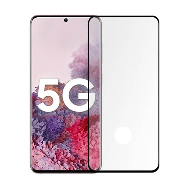 Samsung Galaxy S20 Plus - Heltäckande Härdat Skyddsglas