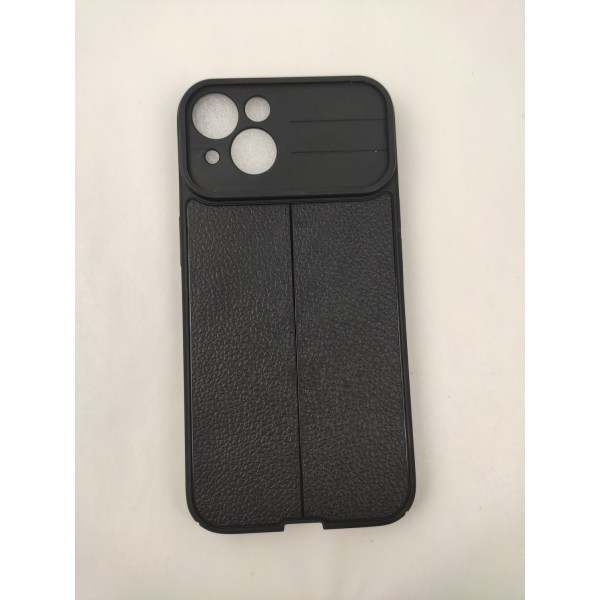 iPhone 13 silikonikotelo Black Svart