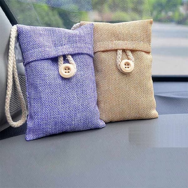 Air Purifier Bamboo Carbon bag 100 g - 2-pack Blå