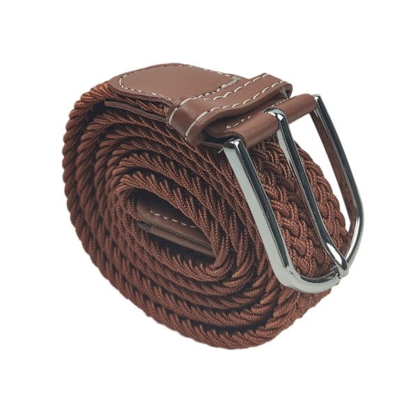 Flexibelt Canvastyg Bälte - 25 färger Brons