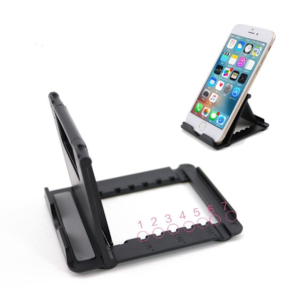 Foldbart stativ - Smartphone / Tablet Seks farver Green