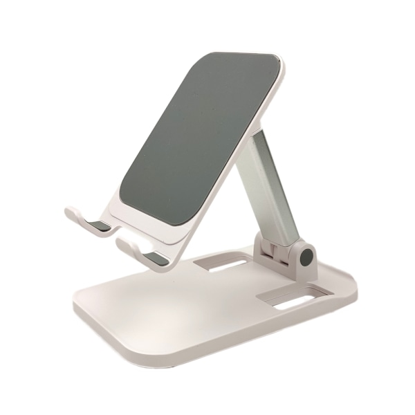 Mobilholder - Stødabsorberende og sammenklappelig mobilholder White