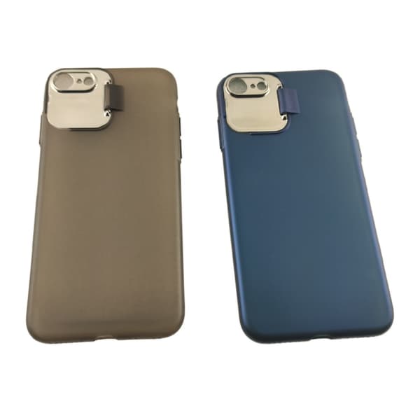 iPhone 7/8/SE 2020 - Muovikuori Svart-Grå