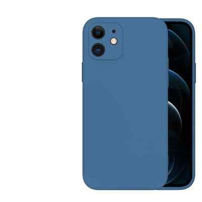 iPhone 12 Mini Skal - Mikrofiber Silikon Svart